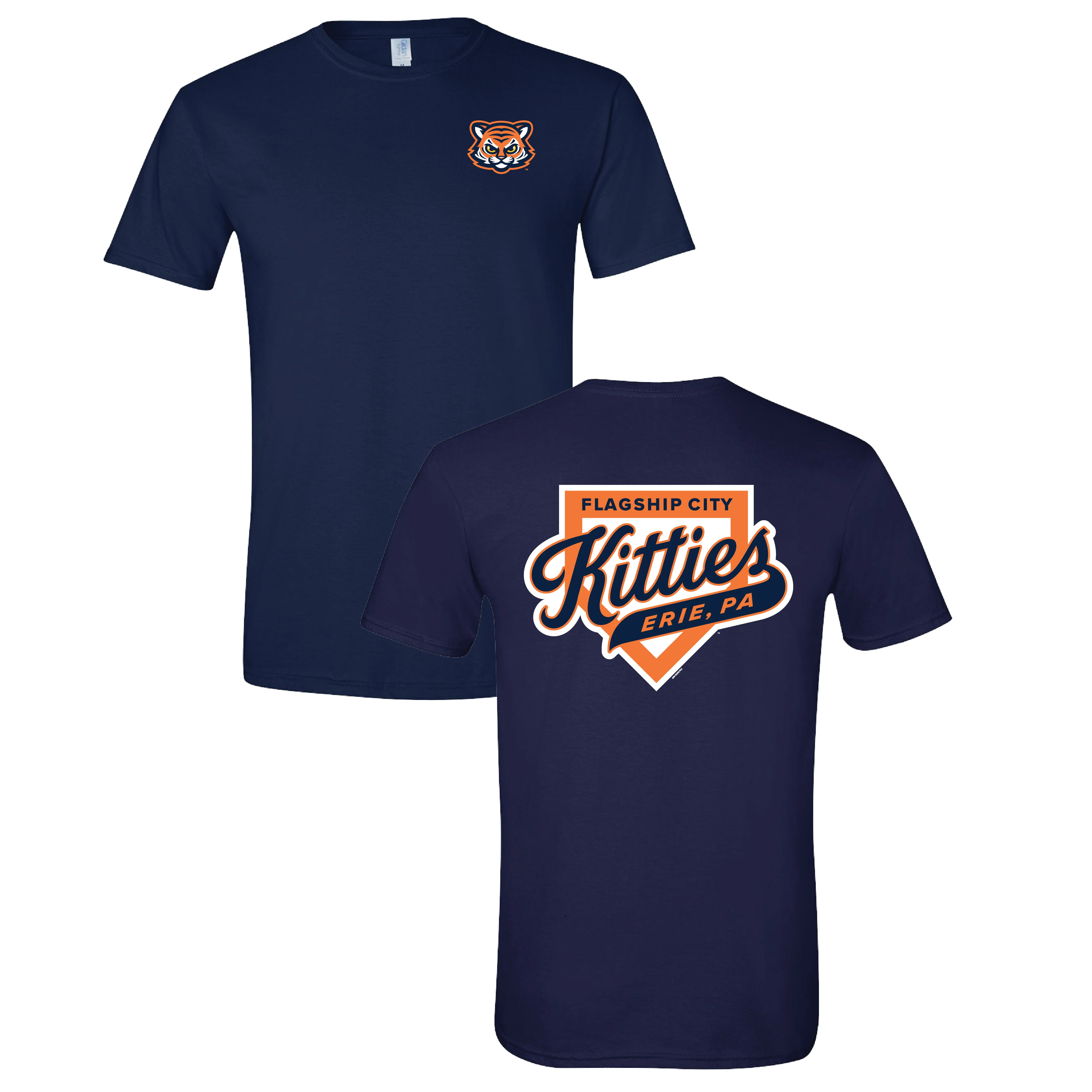Erie SeaWolves BR Flagship City Kitties Combo Tee