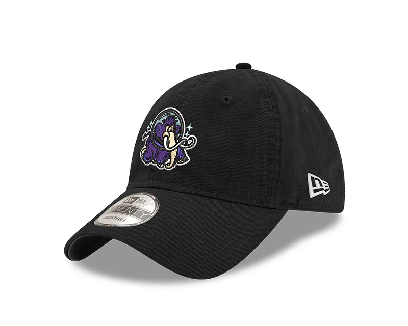 Erie SeaWolves "Love You to the Moon and Back" Moon Mammoths Bundle - (2) Adjustable Caps, (2) Tees,  (1) Baseball, (1) Pin - Image 3
