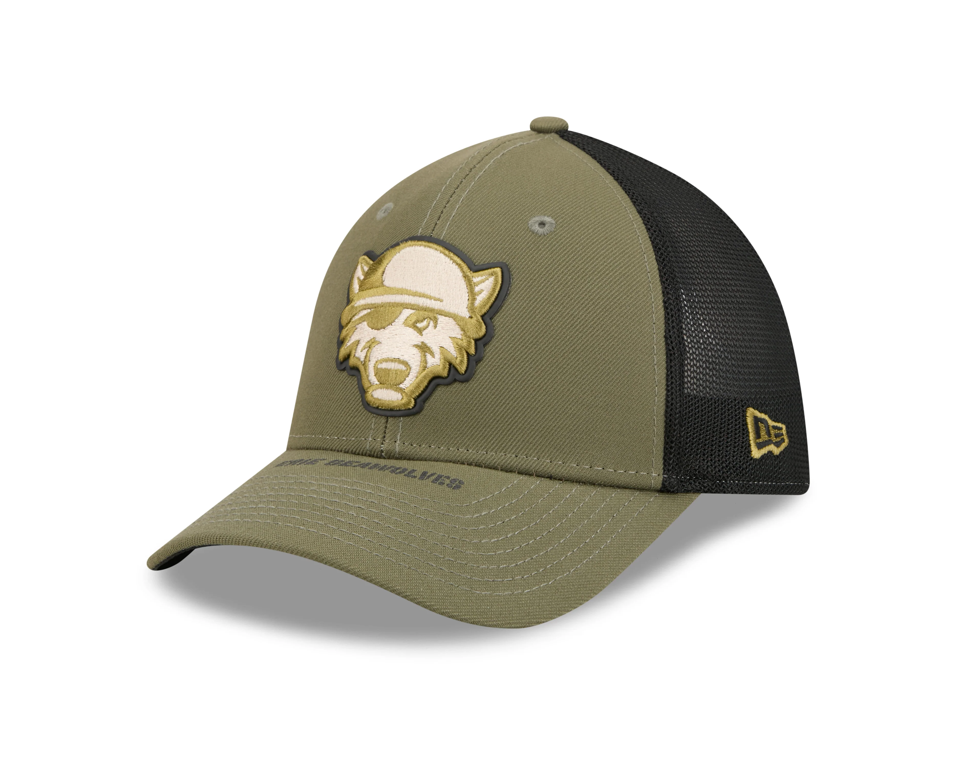 Erie SeaWolves NEC Armed Forces 26 39THIRTY Stretch-Fit Cap