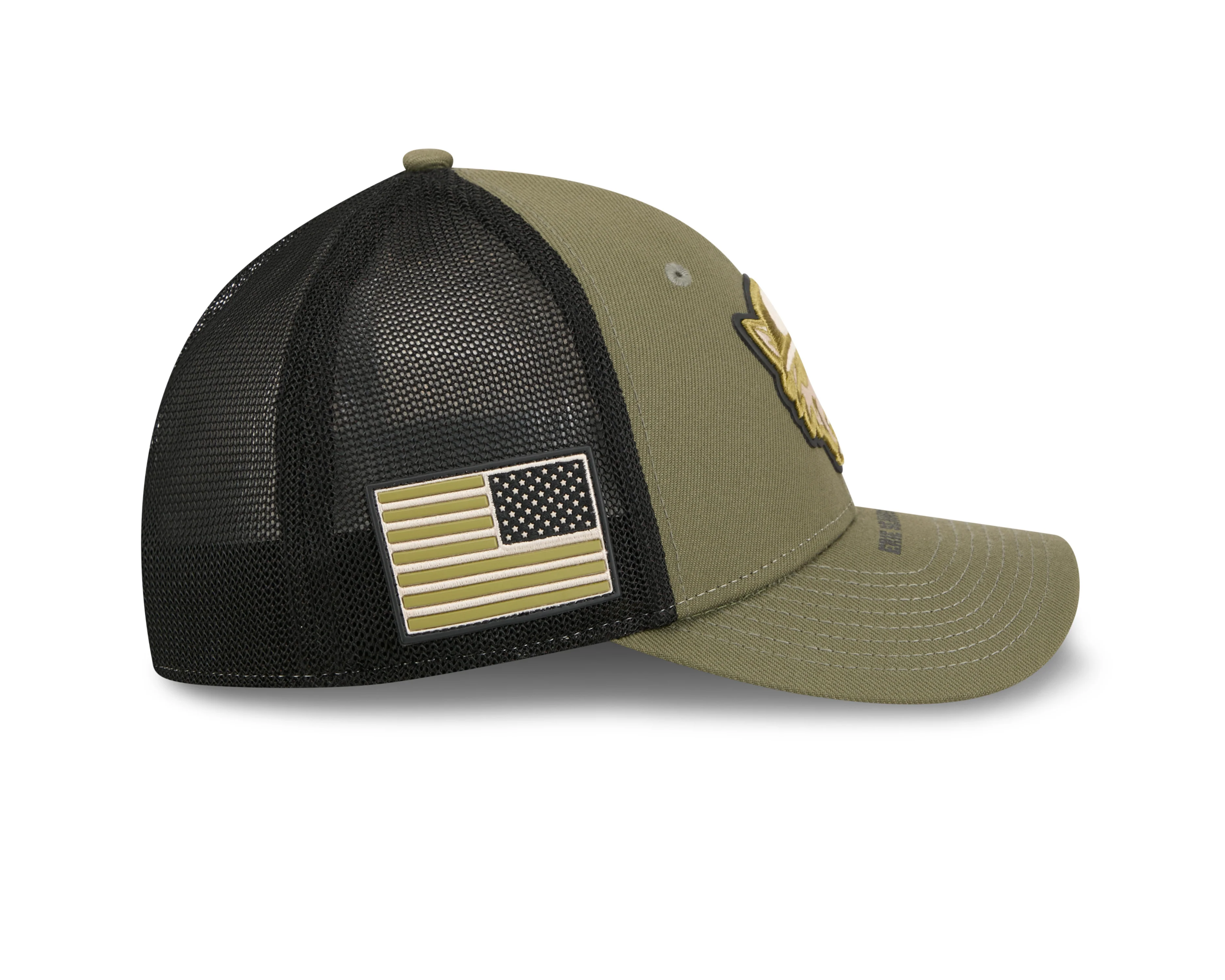 Erie SeaWolves NEC Armed Forces 26 39THIRTY Stretch-Fit Cap - Image 2