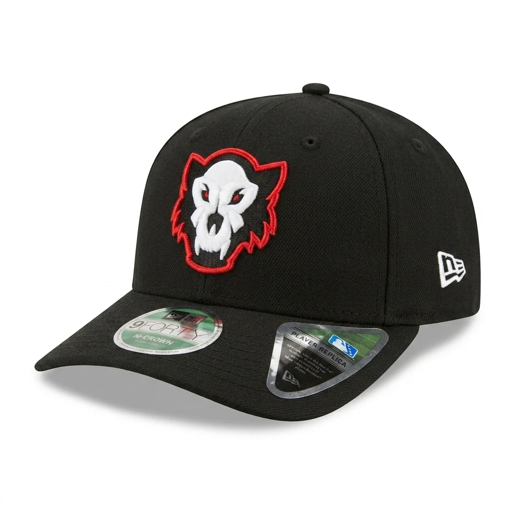 Erie SeaWolves NEC Howling Dead 9FORTY M-Crown Adjustable Snapback Cap