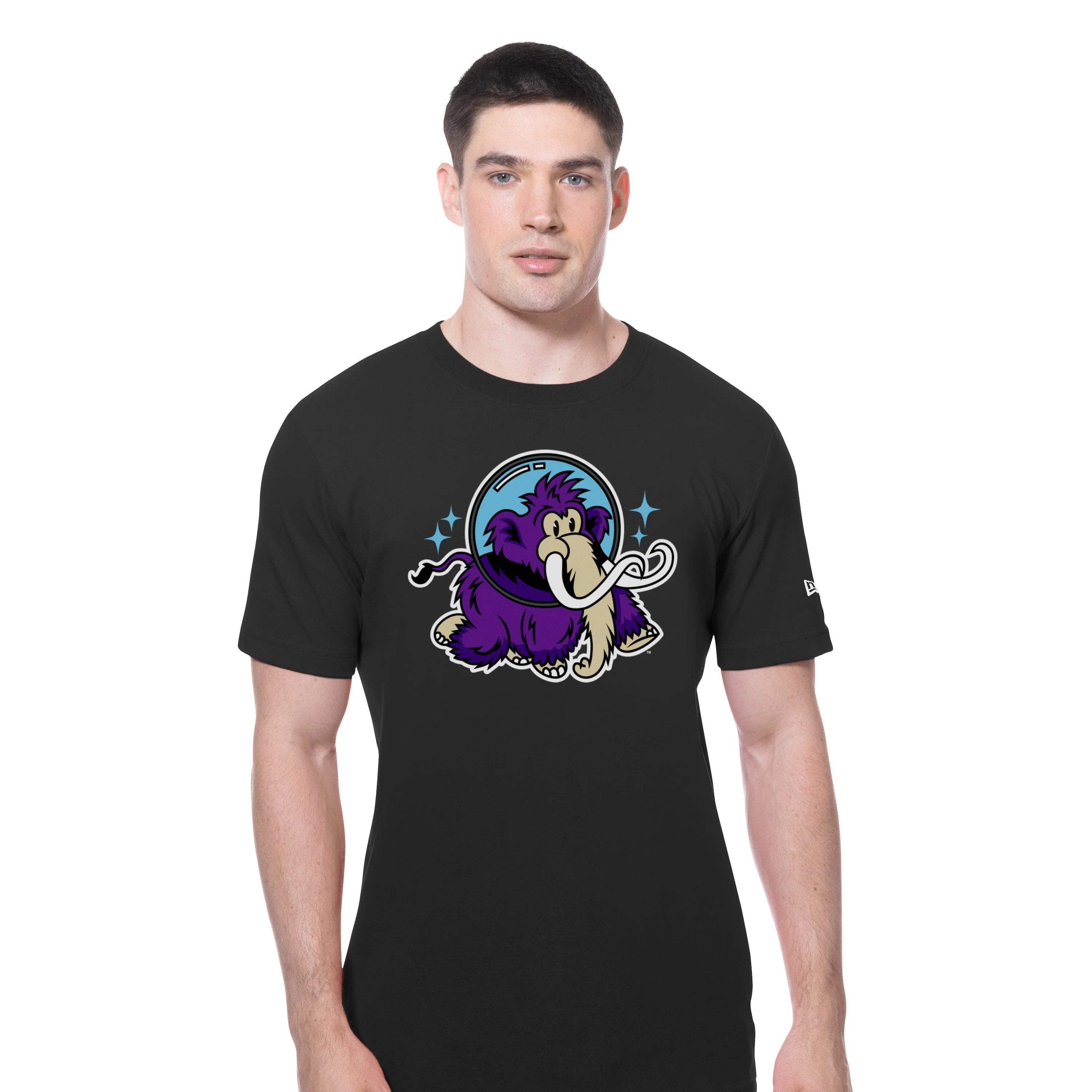 Erie SeaWolves NEC Moon Mammoths Logo Tee - Image 3