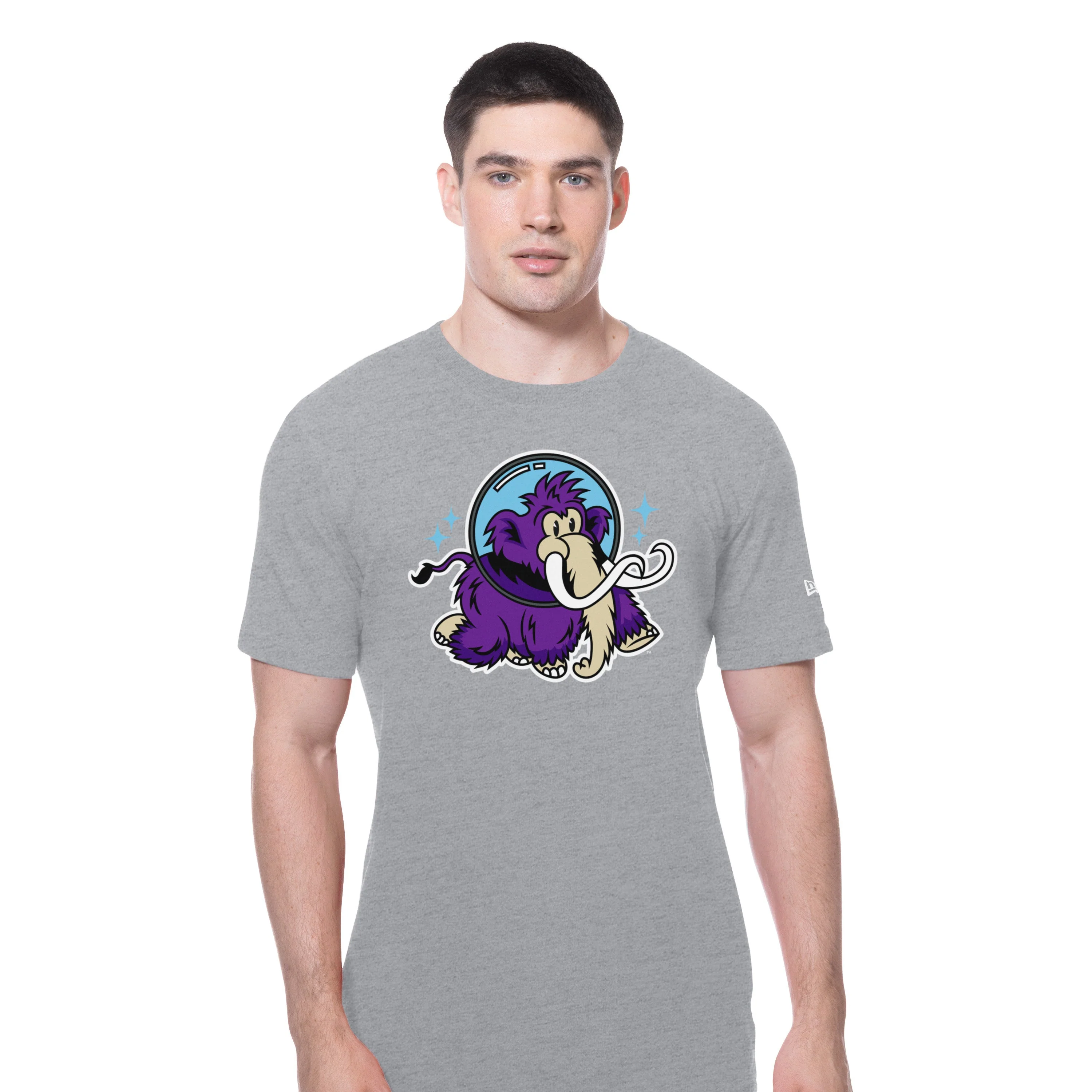 Erie SeaWolves NEC Moon Mammoths Logo Tee - Image 5