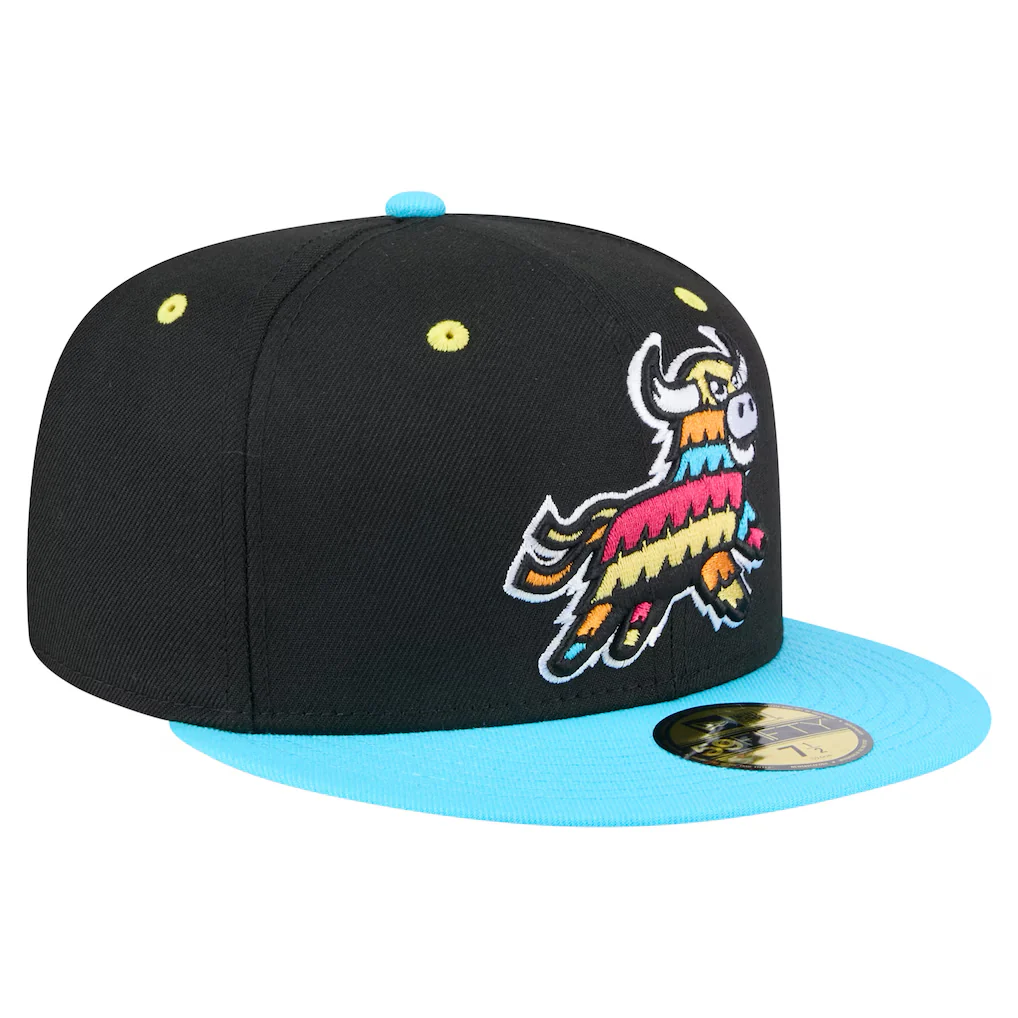 Erie SeaWolves NEC Piñatas Blue Alt 59FIFTY On-Field Cap - Image 3
